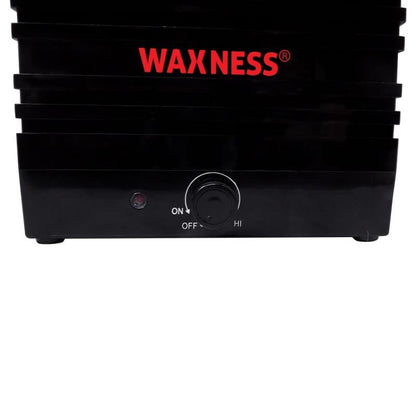Waxness W-CUBE Professional Wax Heater – Black, 1 lb Capacity, Adjustable Temperature, 100W