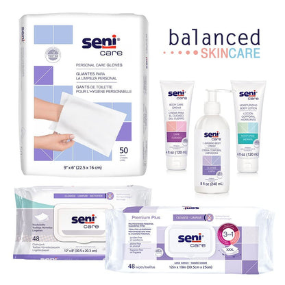 Seni Care Scented Hand and Body Moisturizer Lotion - 4 oz Tube (6-Pack) for Sensitive Skin