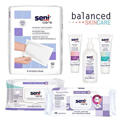 Seni Care Scented Hand and Body Moisturizer Lotion - 4 oz Tube (6-Pack) for Sensitive Skin