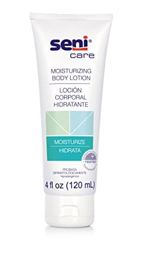 Seni Care Scented Hand and Body Moisturizer Lotion - 4 oz Tube (6-Pack) for Sensitive Skin
