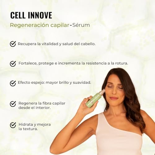 abril et nature Cell Innove Professional Hair Serum - Regenerates and Rejuvenates with Plant Stem Cells - Cuticle Sealer for All Hair Types - 100 ml - görsel 8