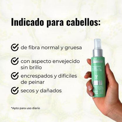 abril et nature Cell Innove Professional Hair Serum - Regenerates and Rejuvenates with Plant Stem Cells - Cuticle Sealer for All Hair Types - 100 ml