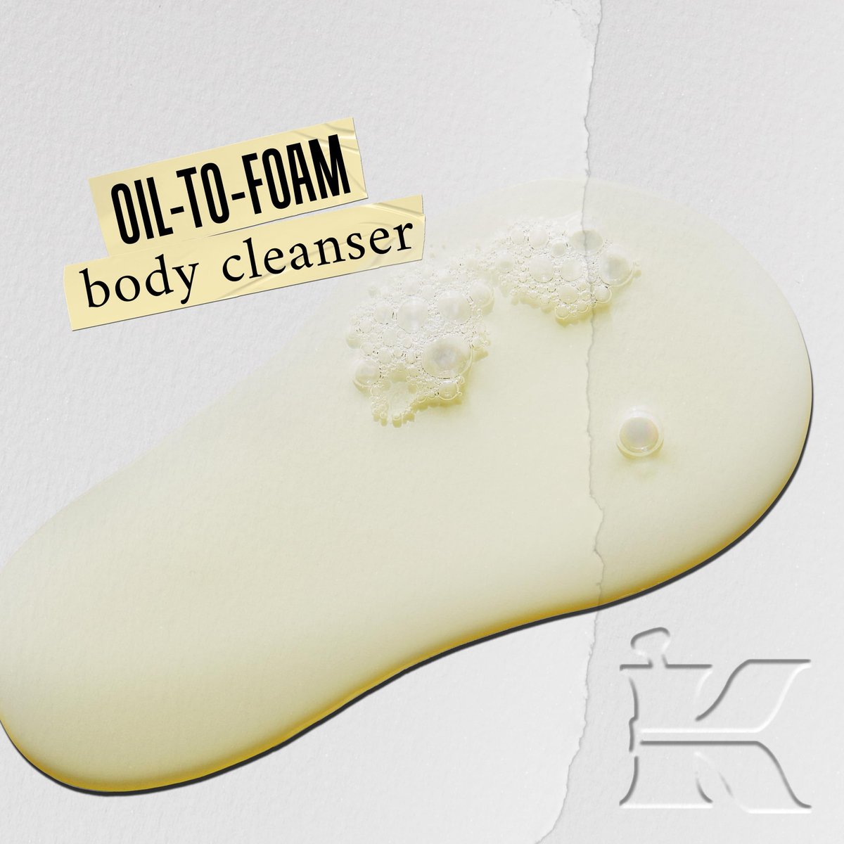 Kiehl's Creme de Corps Smoothing Oil-to-Foam Body Cleanser - Moisturizing Body Wash with Castor Oil & Grape Seed Oil, Vanilla & Almond Scent, 8.4 fl oz Avelisse
