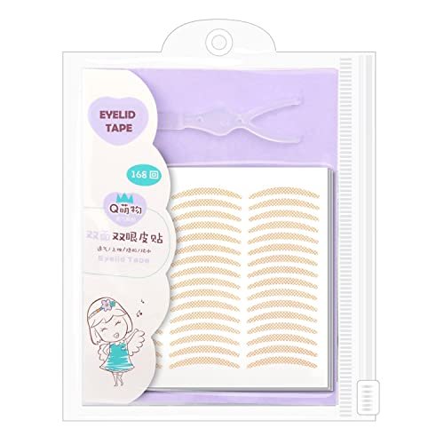 336Pcs Double Eyelid Tape Strips for Droopy Hooded Eyelids, Uneven Mono-Eyelids & Eye Makeup - görsel 14