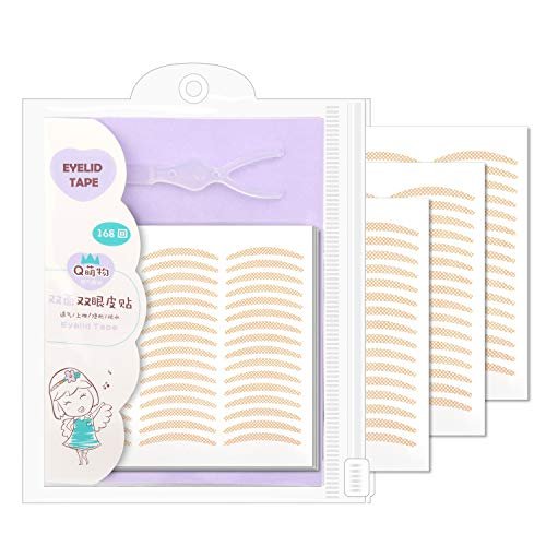 336Pcs Double Eyelid Tape Strips for Droopy Hooded Eyelids, Uneven Mono-Eyelids & Eye Makeup - görsel 2