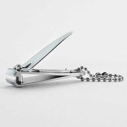 12 Pack Stainless Steel Nail Clippers for Fingernails - Swing Out Cleaner & File, Sharp, Easy Press Lever - Perfect Gift for Men & Women