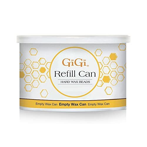 GiGi Hard Wax Beads Refill Can - Empty & Heat-Resistant Container for Professional Wax Warmers, Reusable 14 oz Capacity - görsel 2
