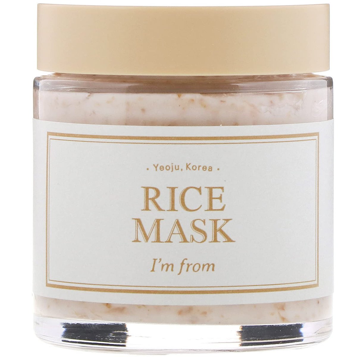 I'm from Rice Mask - Gentle Exfoliating Wash Off Mask for Dull & Rough Skin, 3.88 oz - görsel 1