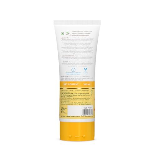 Mamaearth Ubtan De Tan Face Wash – Turmeric & Saffron for Tan Removal & Sun Damage Repair, 3.38 Fl Oz - görsel 16