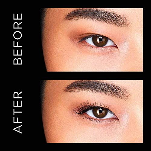 Hourglass Caution Extreme Lash Mascara – Volumizing & Lengthening, Vegan & Cruelty-Free (Black, 0.33 Fl Oz) Avelisse