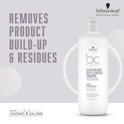 Schwarzkopf Professional BC Bonacure Deep Cleansing Micellar Shampoo - 33.8 oz