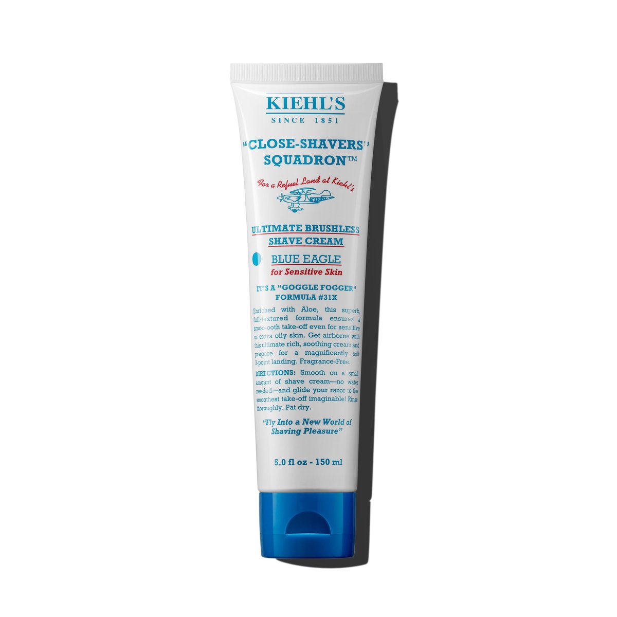 Kiehl's Ultimate Brushless Shave Cream Unscented for Sensitive Skin - 5 fl oz Avelisse