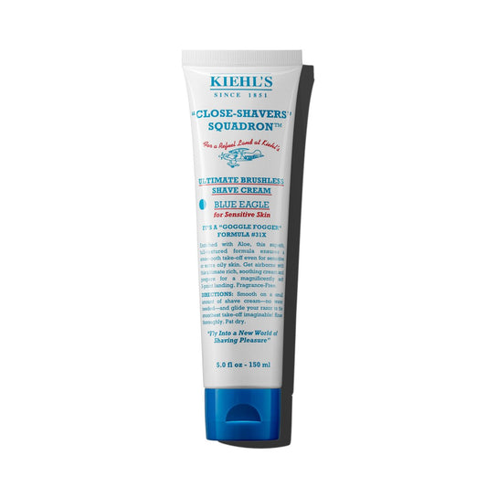 Kiehl's Ultimate Brushless Shave Cream Unscented for Sensitive Skin - 5 fl oz Avelisse