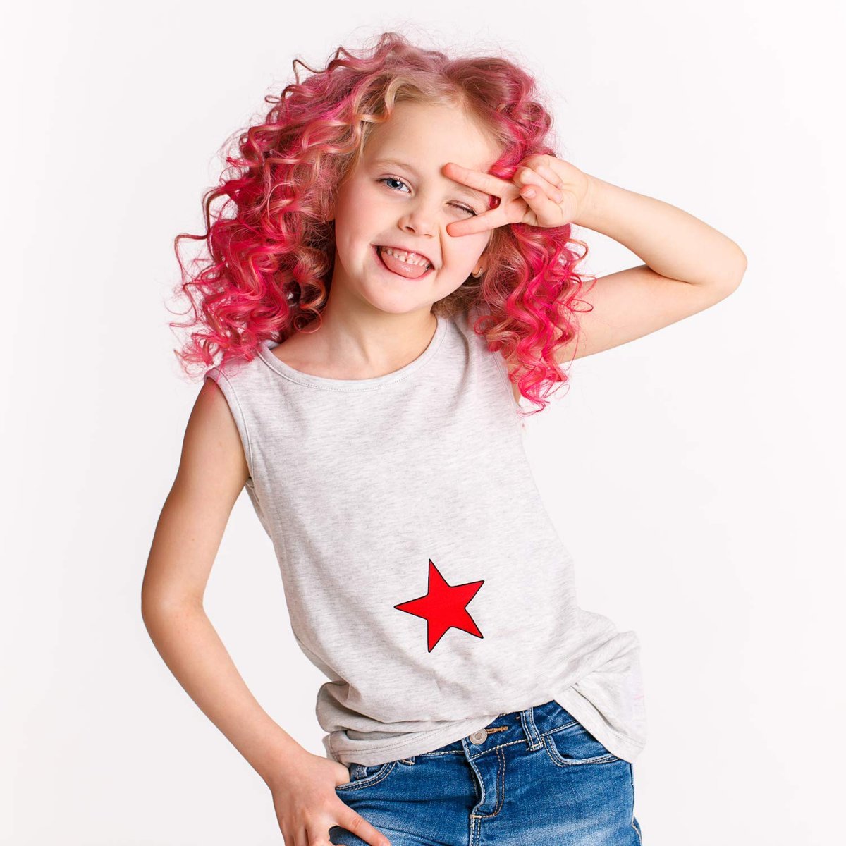 Desire Deluxe Hair Chalk for Girls - 10 Temporary Non-Toxic Washable Hair Color Pens for Kids Avelisse