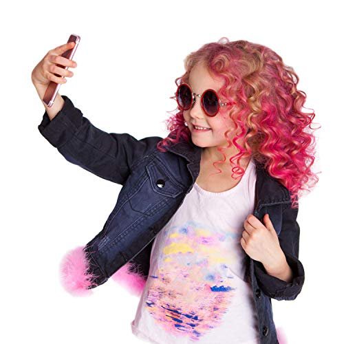 Desire Deluxe Hair Chalk for Girls - 10 Temporary Non-Toxic Washable Hair Color Pens for Kids Avelisse