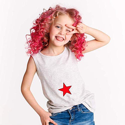 Desire Deluxe Hair Chalk for Girls - 10 Temporary Non-Toxic Washable Hair Color Pens for Kids Avelisse