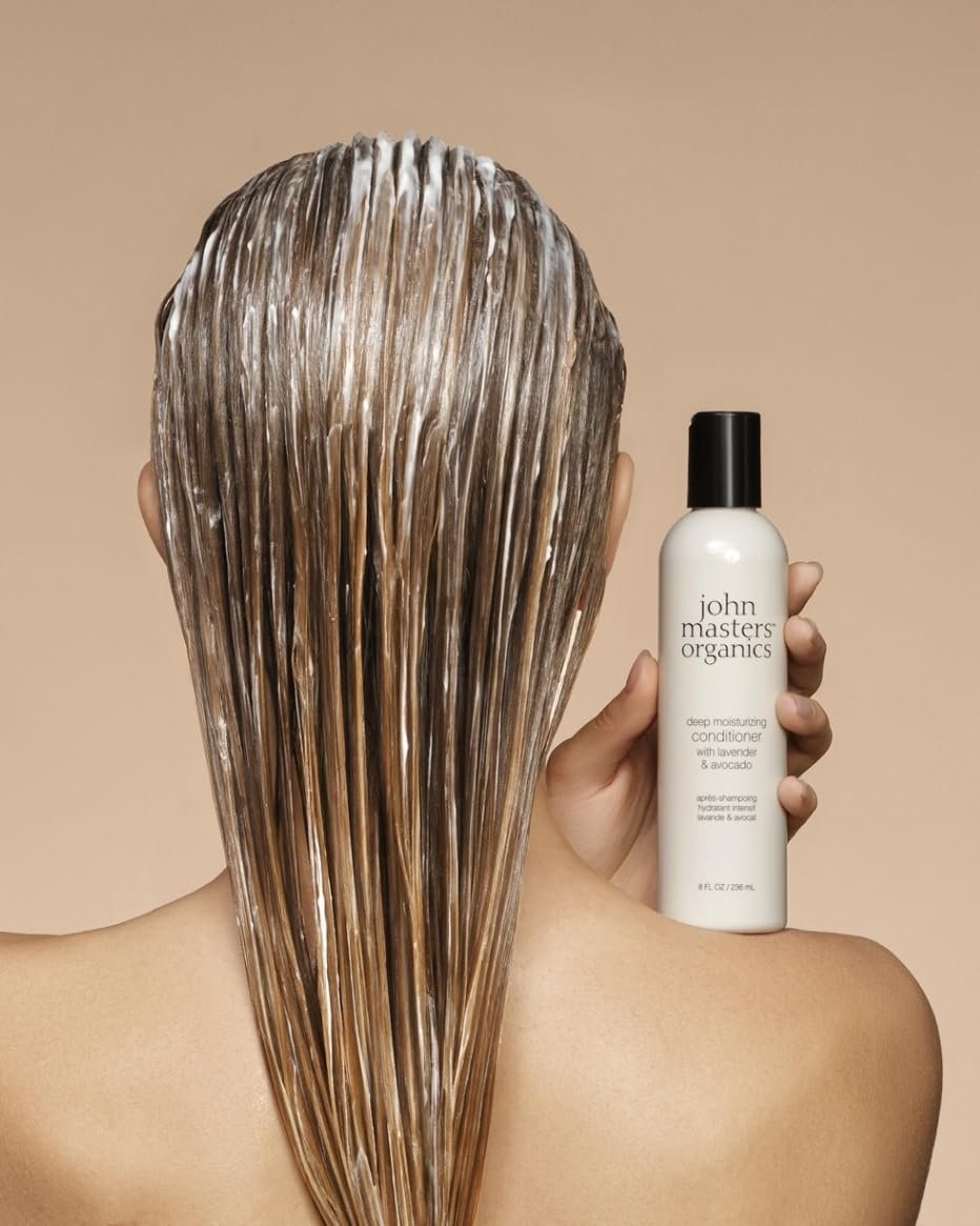 John Masters Organics Deep Moisturizing Conditioner with Lavender & Avocado - 8 fl oz Avelisse