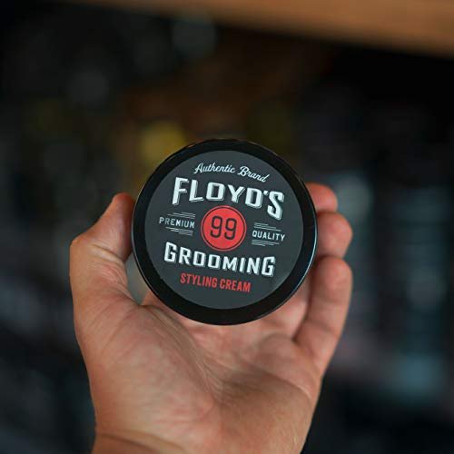 Floyd's Grooming Styling Cream - 3 oz, Medium Hold & Natural Shine for Men Avelisse