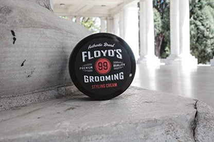 Floyd's Grooming Styling Cream - 3 oz, Medium Hold & Natural Shine for Men Avelisse