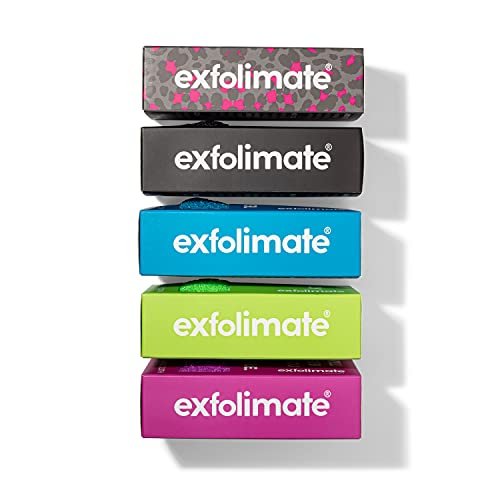 ExfoliMATE Magic Exfoliating Shower Cloth - Purple Pocket 2.0 - görsel 10