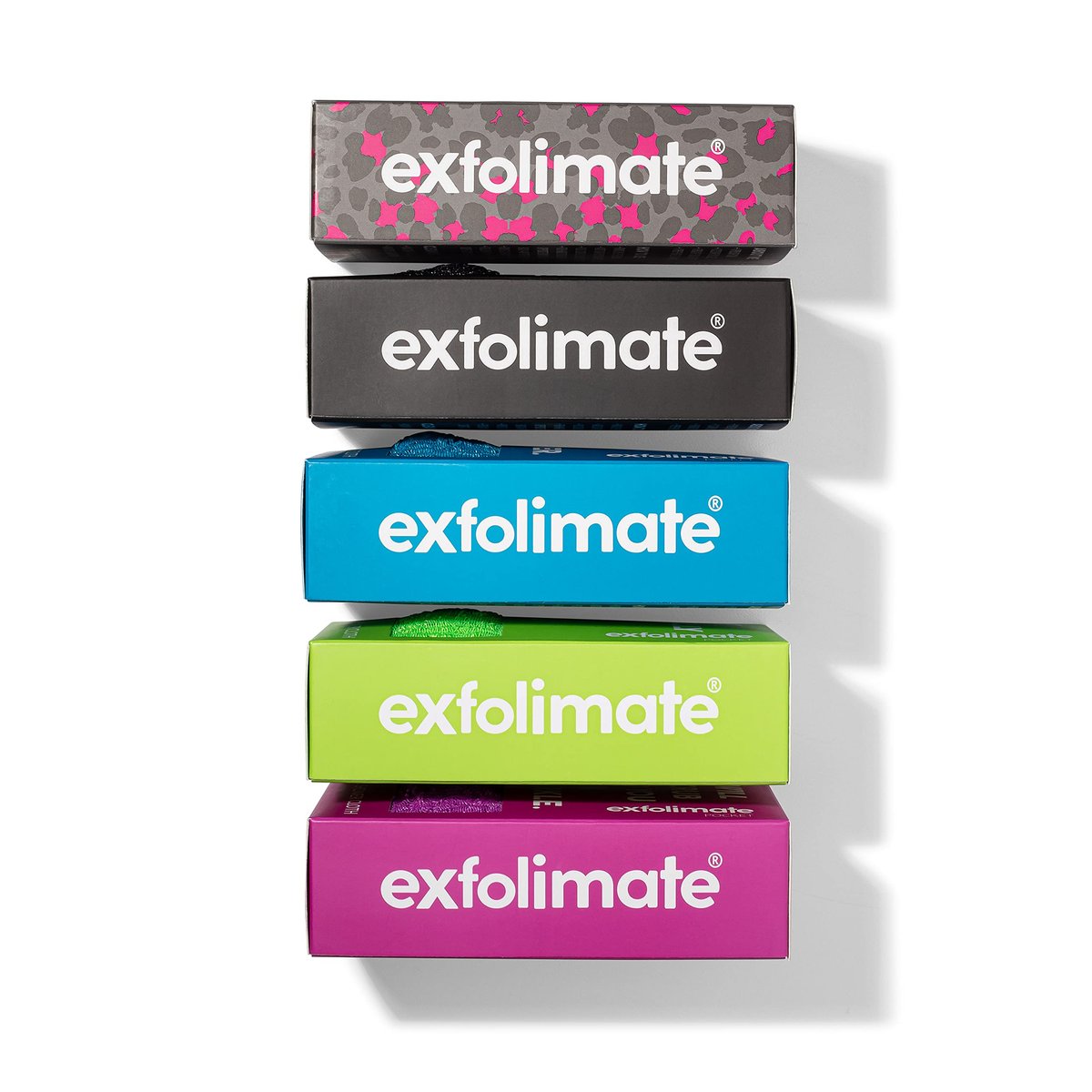 ExfoliMATE Magic Exfoliating Shower Cloth - Purple Pocket 2.0 - görsel 9