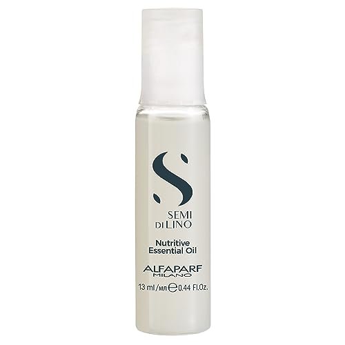 Alfaparf Milano Semi Di Lino Moisture Nutritive Essential Hair Oil for Dry Hair - Nourishes, Softens and Hydrates - 6 Vials - Color Safe - Professional Salon Quality - 2.64 fl. oz. - görsel 10