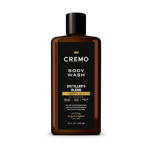 Cremo Body Wash for Men - Kentucky Bourbon, Smoked Vetiver & American Oak - 16 Fl Oz - görsel 2