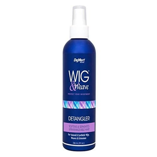 DeMert Wig & Weave Detangler - 8 oz | Gentle Synthetic Hair Detangling Spray - görsel 2