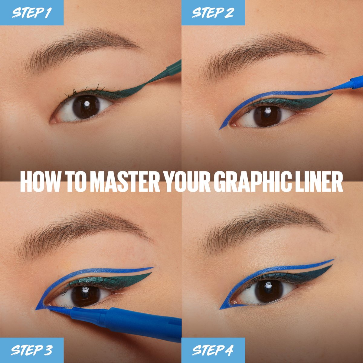 Maybelline Eyestudio Master Precise All Day Waterproof Liquid Eyeliner - Black, 0.03 Fl Oz - görsel 12