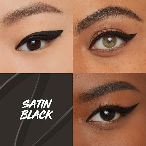 Maybelline Eyestudio Master Precise All Day Waterproof Liquid Eyeliner - Black, 0.03 Fl Oz - görsel 5