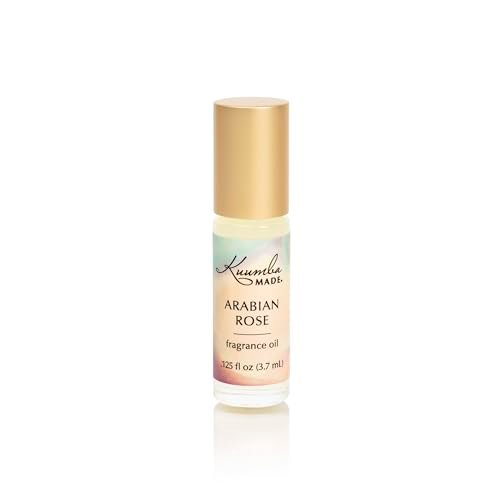 Kuumba Made Arabian Rose Fragrance Oil - Long-Lasting Small-Batch Perfume Roller, Vegan & Alcohol-Free (0.125 Fl Oz) - görsel 2