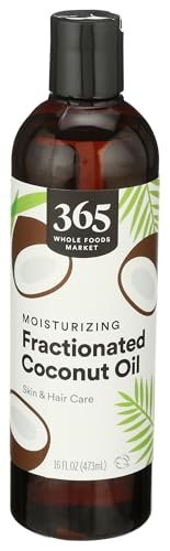 365 by Whole Foods Market Moisturizing Fractionated Coconut Oil for Skin & Hair Care, 16 Fl Oz Avelisse