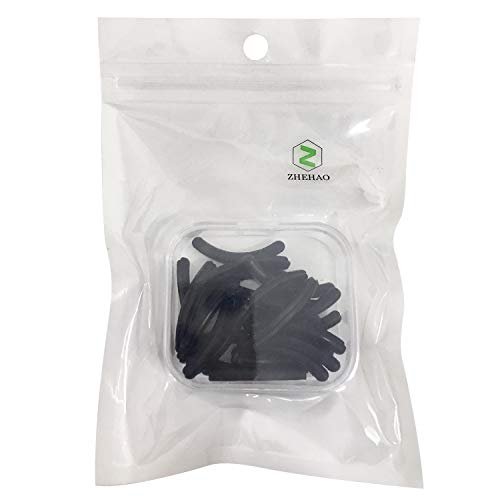 Zhehao Eyelash Curler Refill Pads - Silicone Rubber Replacement for Universal Lash Curlers (24 Count, Black) - görsel 16