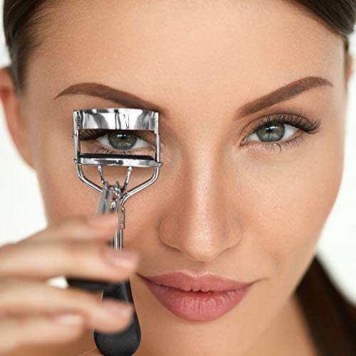 Zhehao Eyelash Curler Refill Pads - Silicone Rubber Replacement for Universal Lash Curlers (24 Count, Black) - görsel 14
