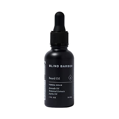 Blind Barber Rejuvenating Face & Beard Oil for Men – Moisturizing & Softening Beard Oil, Natural Beard Growth Oil for Men, 1 Oz Avelisse