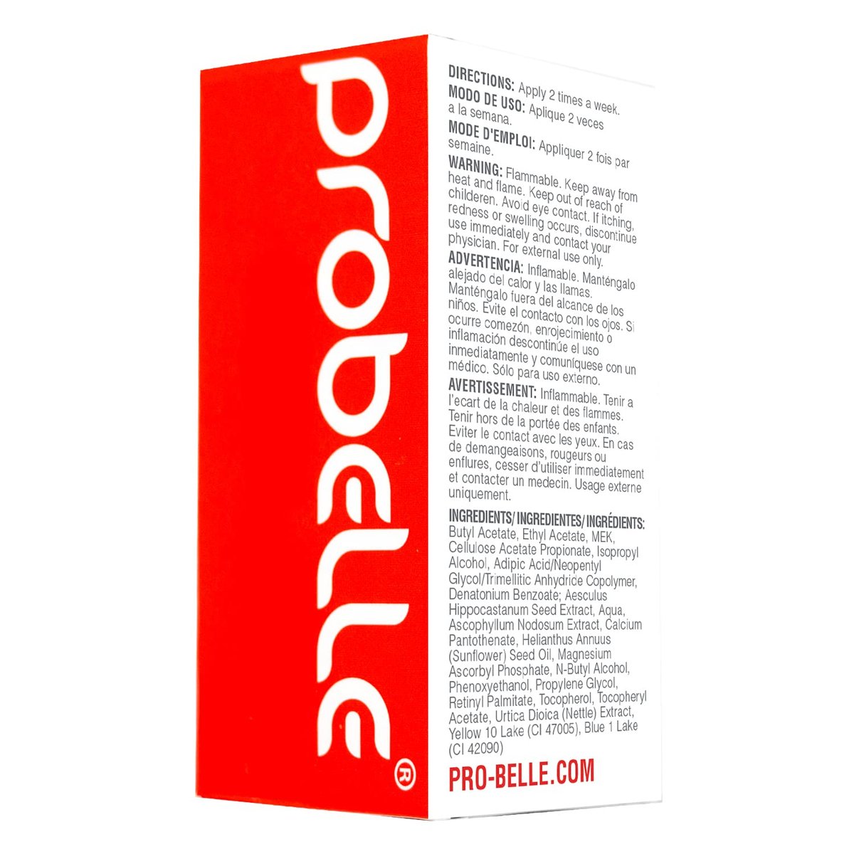 Probelle Anti-Bite Nail Biting Treatment for Kids & Adults – No Bite Nail Polish Deterrent & Thumb Guard – Bitter Taste to Quit Habit – Ages 3+ – 0.5 fl oz (15 ml) - görsel 15