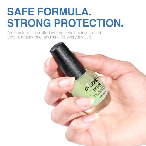 Probelle Anti-Bite Nail Biting Treatment for Kids & Adults – No Bite Nail Polish Deterrent & Thumb Guard – Bitter Taste to Quit Habit – Ages 3+ – 0.5 fl oz (15 ml) - görsel 10
