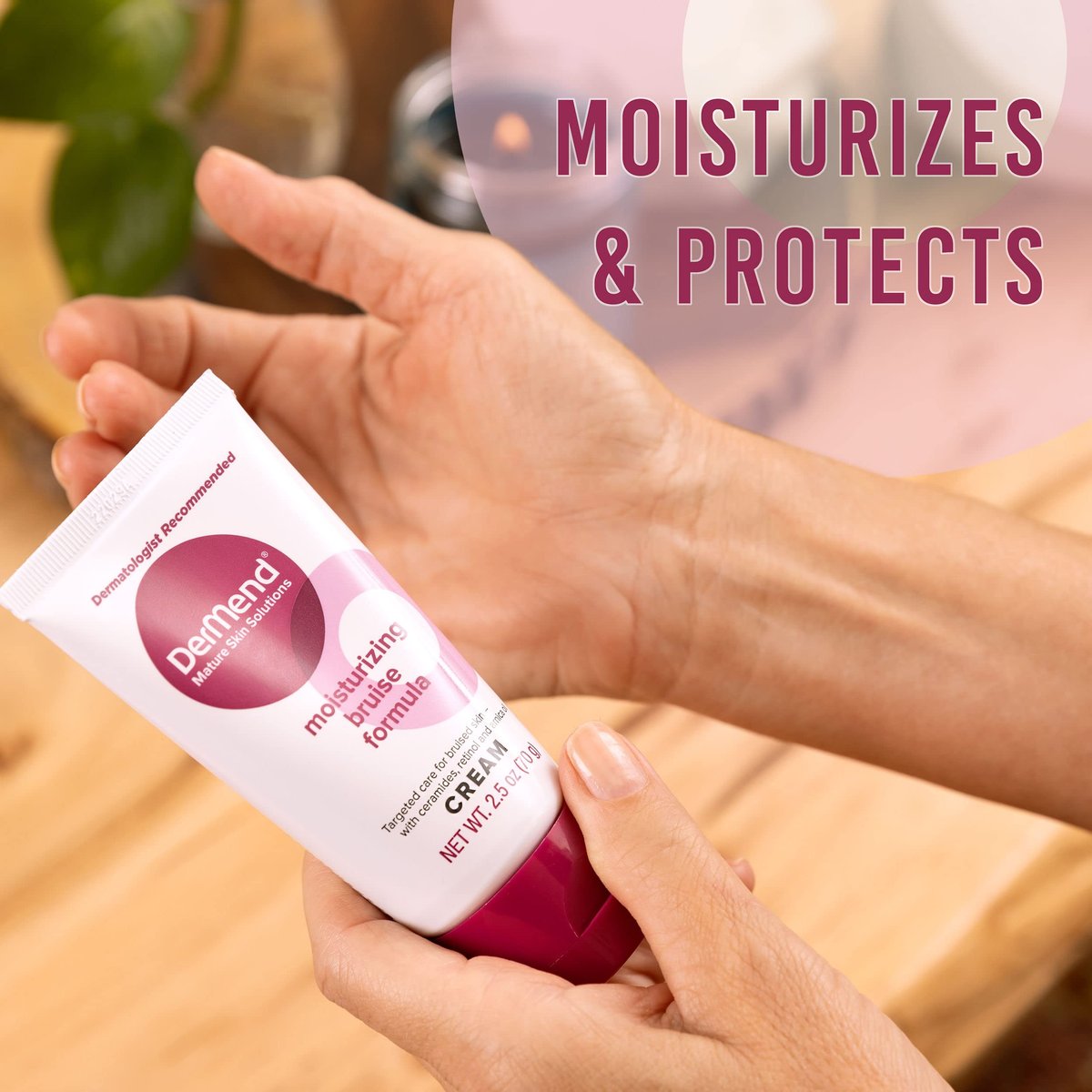 Dermend Bruise Cream 2.5 oz. – Targeted Moisturizer for Bruise Recovery Avelisse