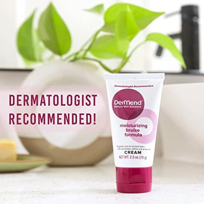 Dermend Bruise Cream 2.5 oz. – Targeted Moisturizer for Bruise Recovery Avelisse