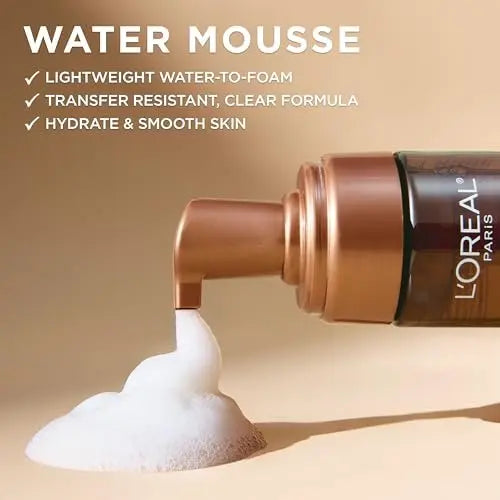 L'Oreal Paris Sublime Bronze Self Tanning Water Mousse, Streak-Free Natural Looking Tan, 5 fl. Oz Avelisse