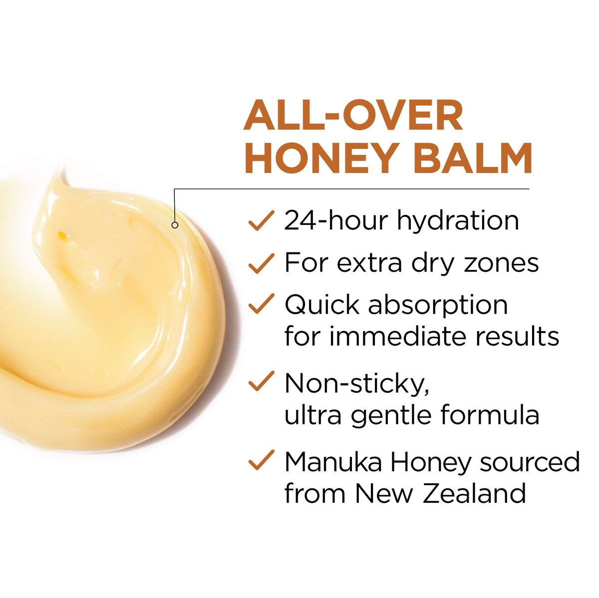 L'Oreal Paris Skincare Age Perfect Hydra-Nutrition All-Over Balm - Manuka Honey & Nurturing Oils for Dry Skin, 1.7 oz - görsel 5