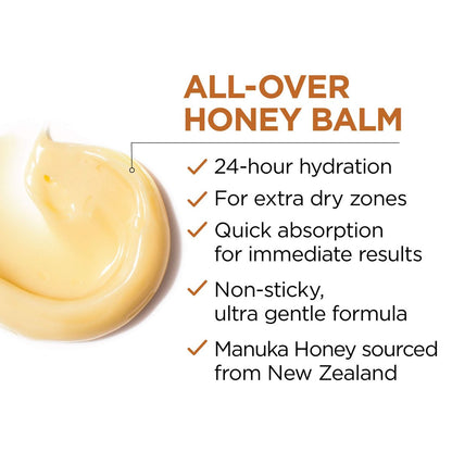 L'Oreal Paris Skincare Age Perfect Hydra-Nutrition All-Over Balm - Manuka Honey & Nurturing Oils for Dry Skin, 1.7 oz