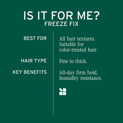Biolage Freeze Fix Humidity-Resistant Anti-Frizz Hairspray, Strong Hold, Fast-Drying, Vegan & Paraben-Free, 10 oz Avelisse