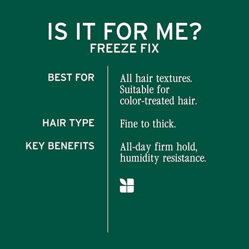Biolage Freeze Fix Humidity-Resistant Anti-Frizz Hairspray, Strong Hold, Fast-Drying, Vegan & Paraben-Free, 10 oz Avelisse