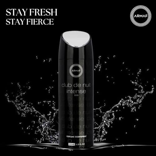 Armaf Club De Nuit Intense for Men Eau de Parfum Body Spray, 6.8 oz (200 ml) - Long-Lasting Fragrance - görsel 7