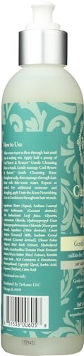Treluxe Cleansing Rinse Gentle Curl Renew Restore - 8 oz Sulfate-Free Shampoo for Curly Hair Avelisse