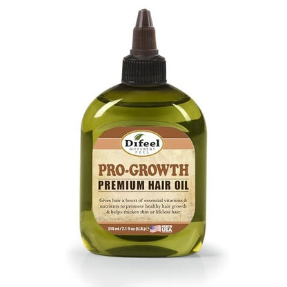 Difeel Pro-Growth Premium Hair Oil - 7.78 oz - Nourishing Blend for Hair Regrowth