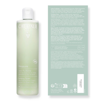 Caudalie Vinopure Natural Salicylic Acid Pore Minimizing Toner - 6.7 oz Avelisse
