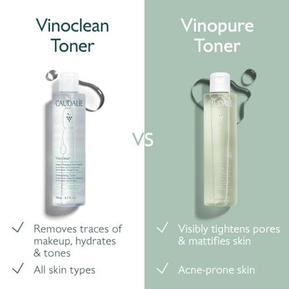 Caudalie Vinopure Natural Salicylic Acid Pore Minimizing Toner - 6.7 oz Avelisse