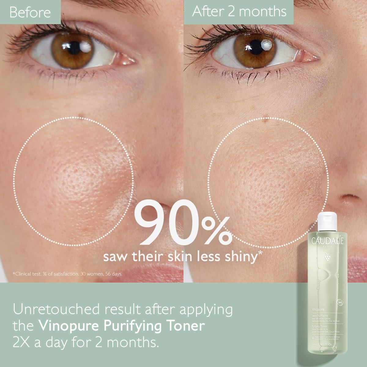 Caudalie Vinopure Natural Salicylic Acid Pore Minimizing Toner - 6.7 oz Avelisse